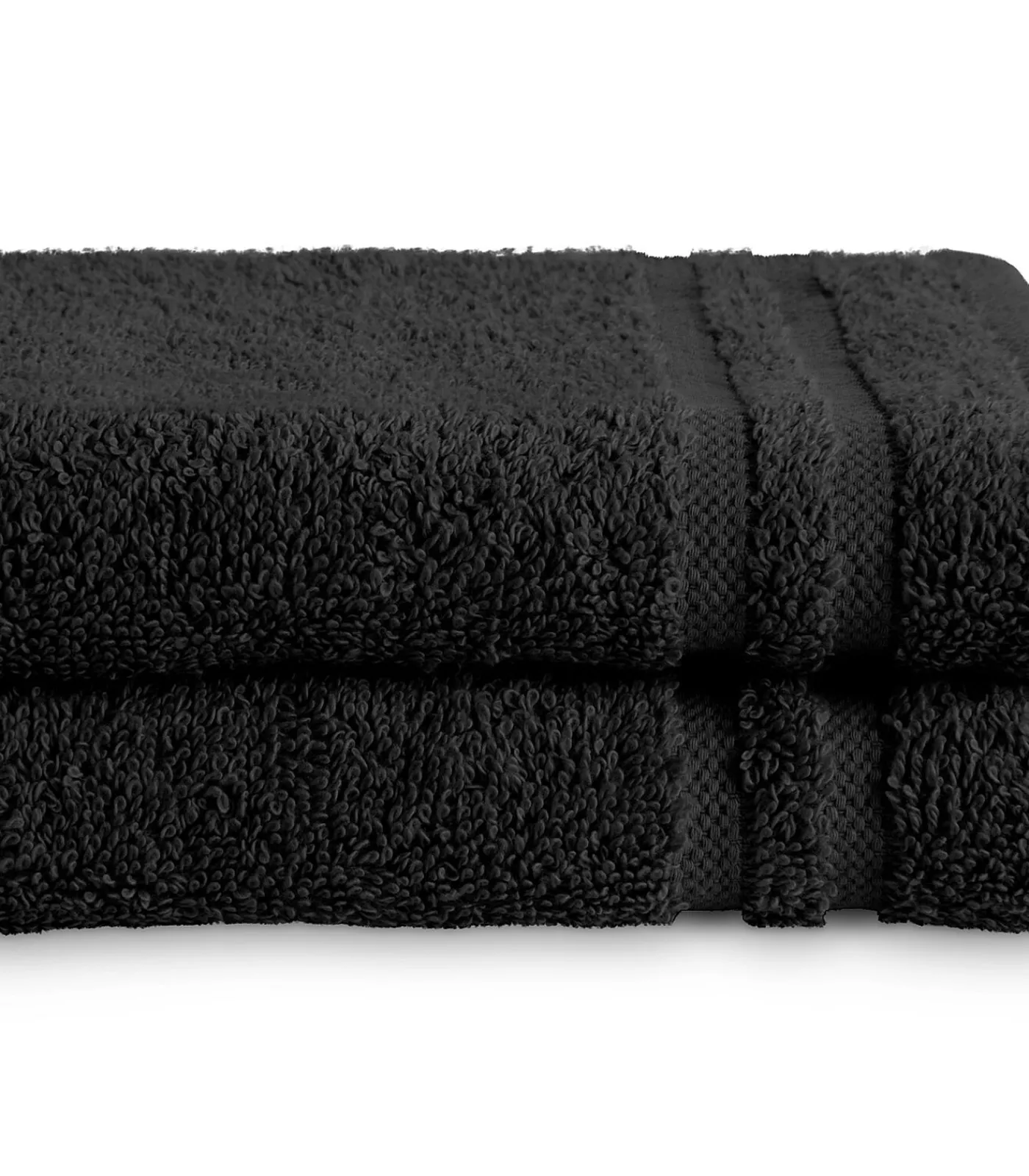 Hot Gastendoekjes 30x50 cm Zwart - 6 stuks Handdoeken