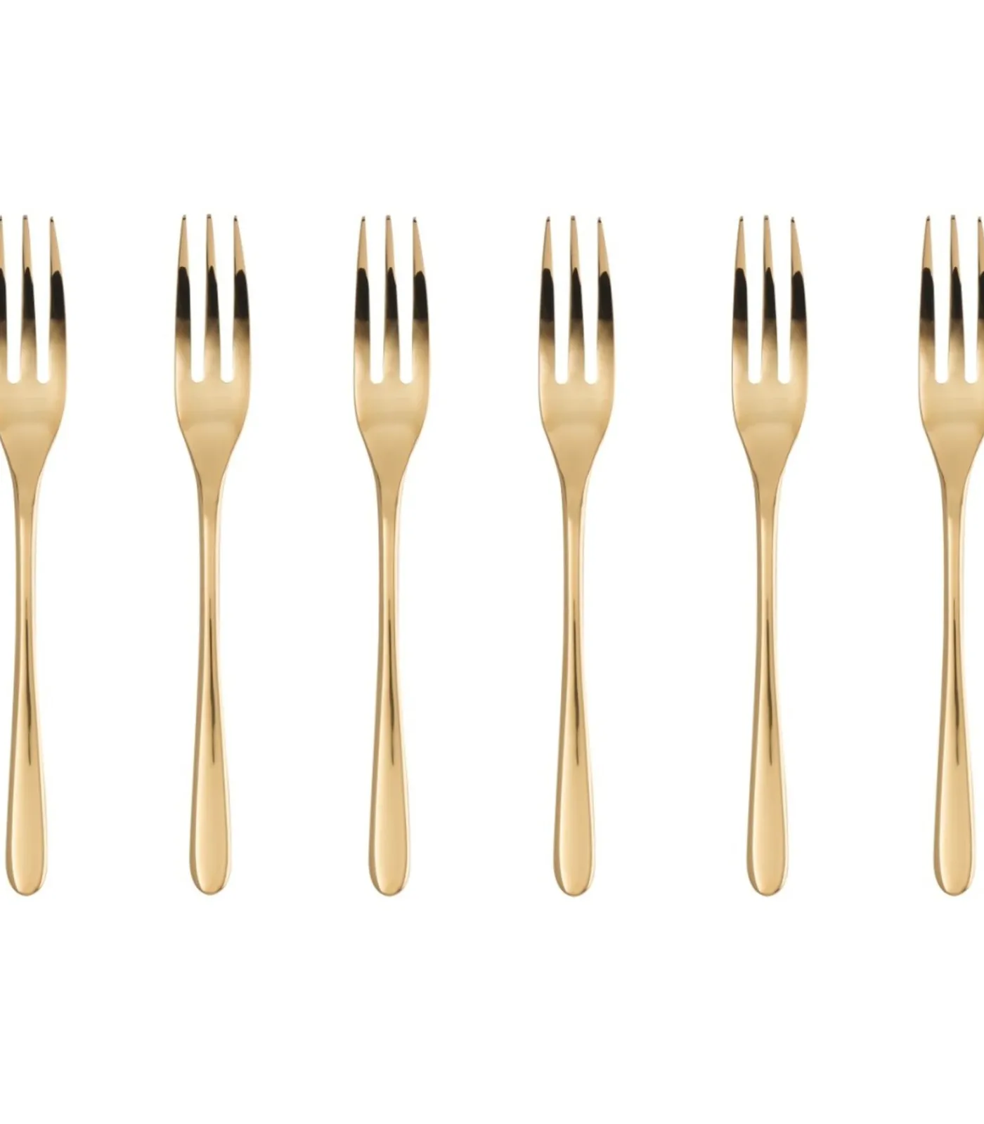 Outlet Gebaksvorkjes Taste Goud 6 Stuks Bestek