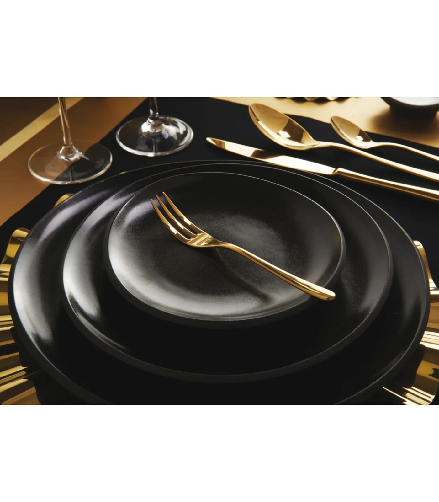 Outlet Gebaksvorkjes Taste Goud 6 Stuks Bestek