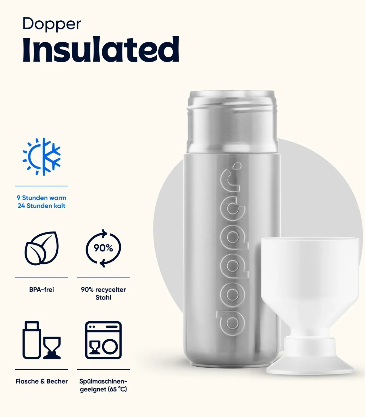 Discount Geïsoleerde Thermosfles Insulated 580ml Keukenaccessoires