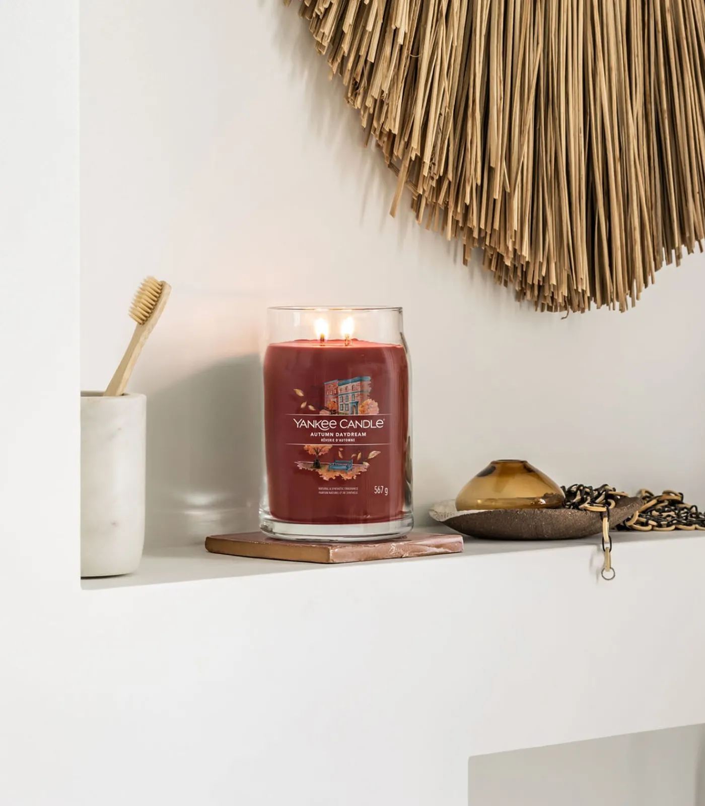 Sale Geurkaars Autumn Daydream Signature Large Jar Kaarsen & Kaarshouders