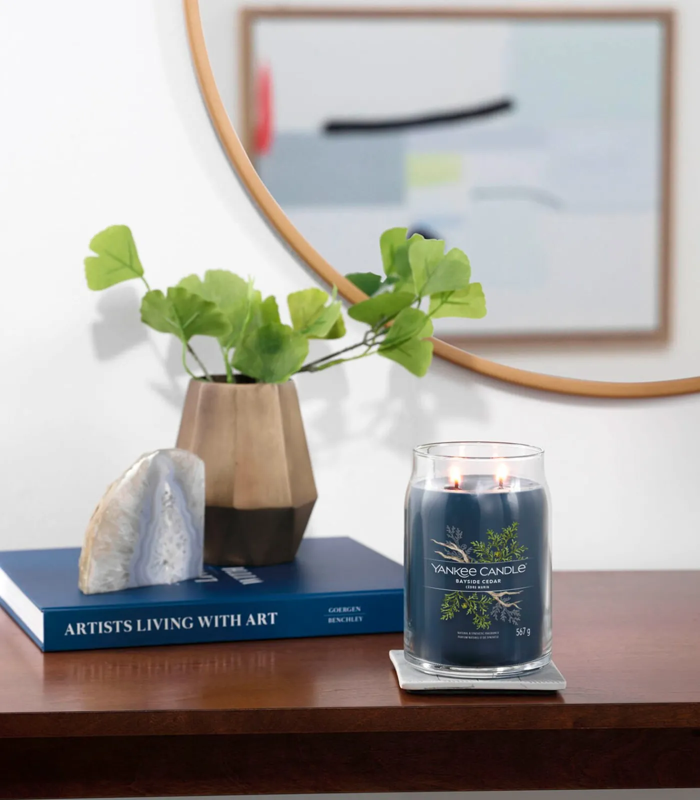 Best Geurkaars Bayside Cedar Signature Large Jar Kaarsen & Kaarshouders