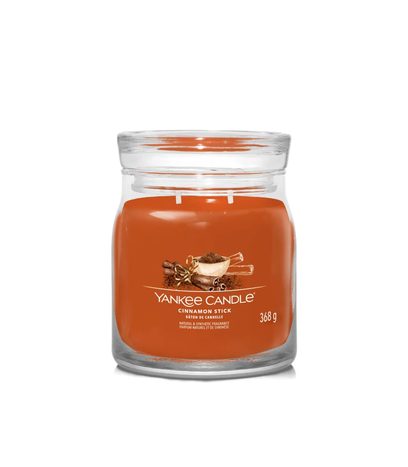 Online Geurkaars Cinnamon Stick Signature Medium Jar Kaarsen & Kaarshouders
