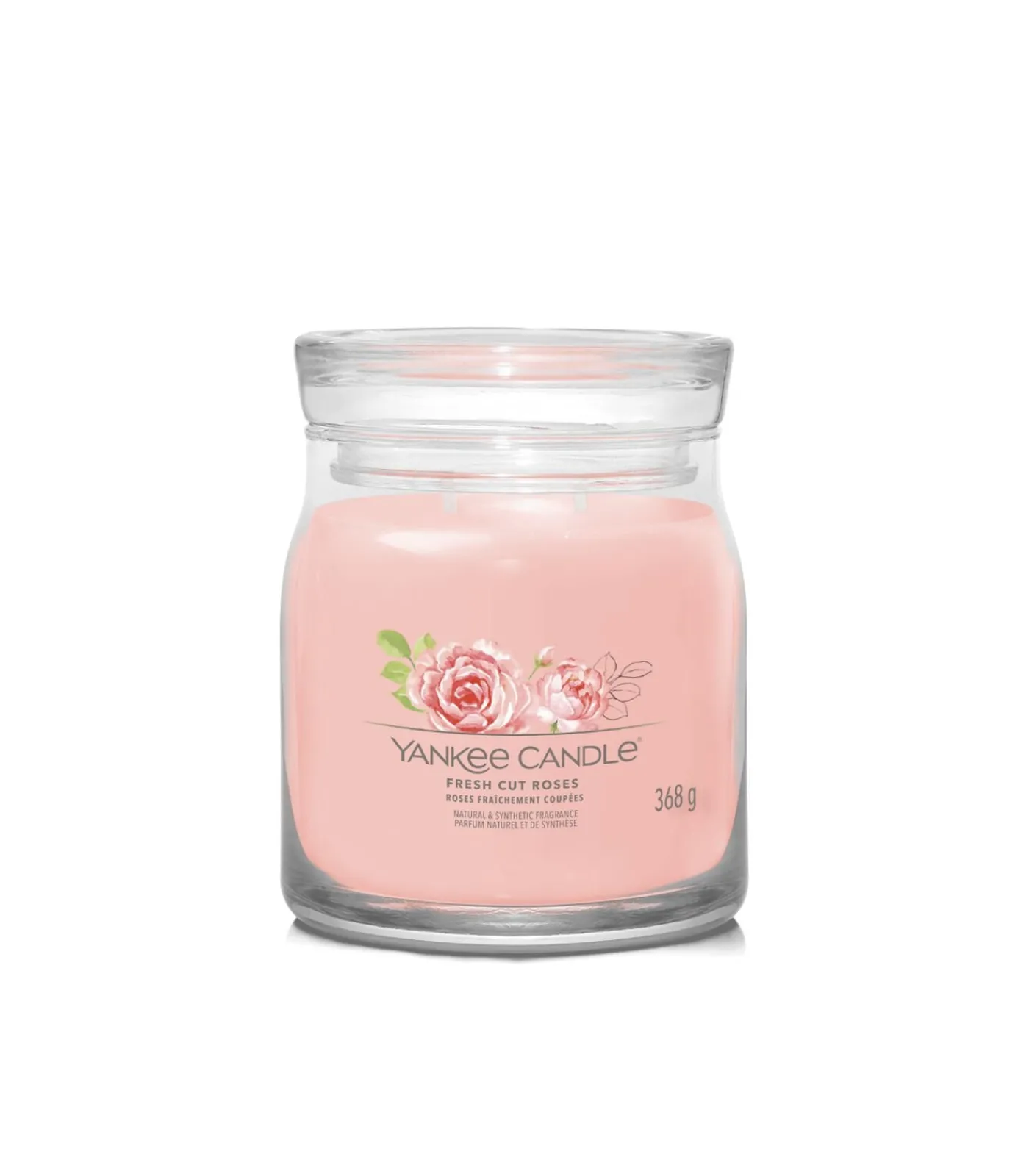 Sale Geurkaars Fresh Cut Roses Signature Medium Jar Kaarsen & Kaarshouders
