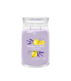 New Geurkaars Lemon Lavender Signature Large Jar Kaarsen & Kaarshouders
