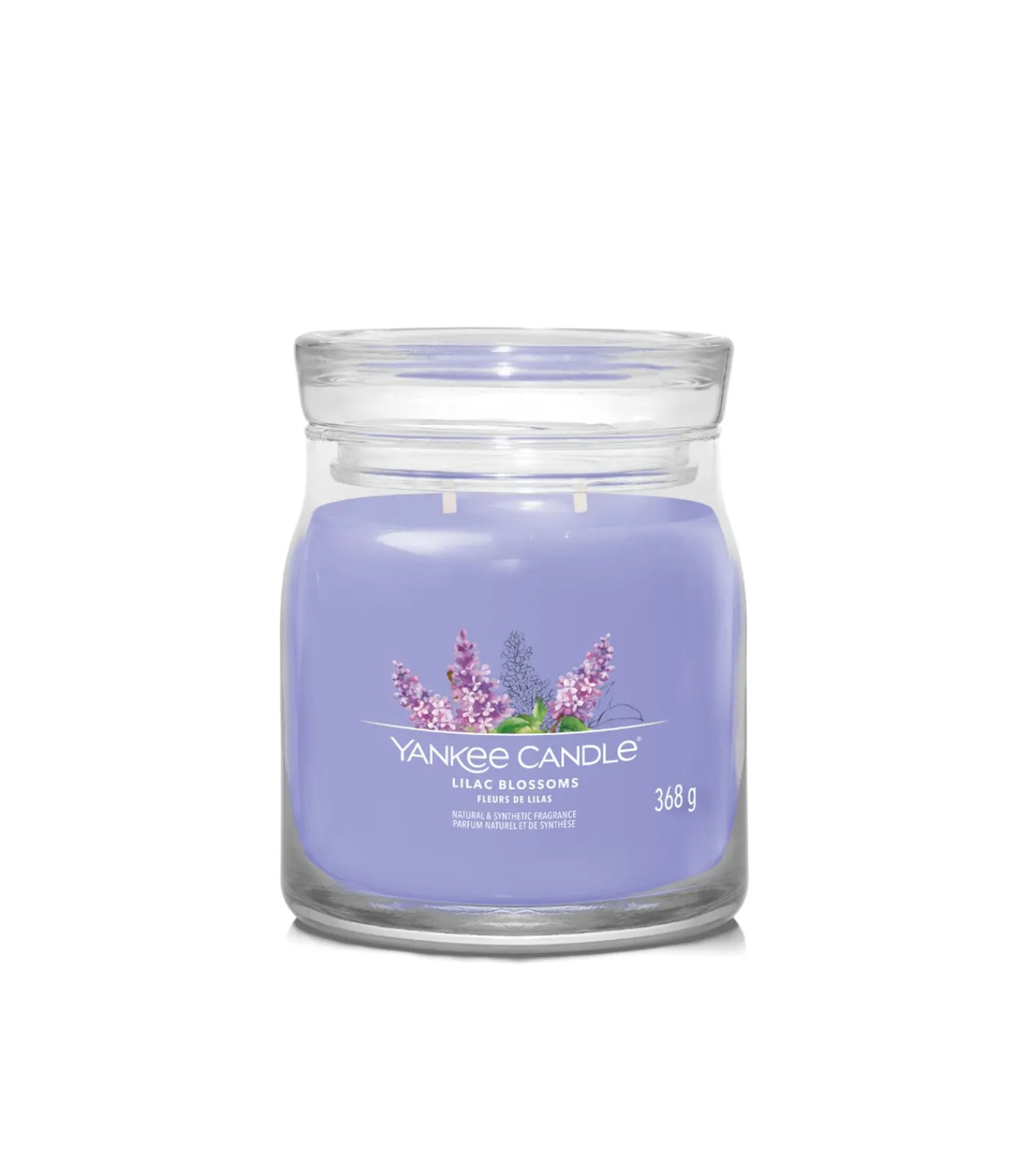 New Geurkaars Lilac Blossoms Signature Medium Jar Kaarsen & Kaarshouders