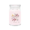 Clearance Geurkaars Pink Cherry & Vanilla Signature Large Jar Kaarsen & Kaarshouders