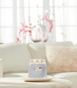 Outlet Geurkaars Smoked Vanilla & Cashmere Signature Medium Jar Kaarsen & Kaarshouders