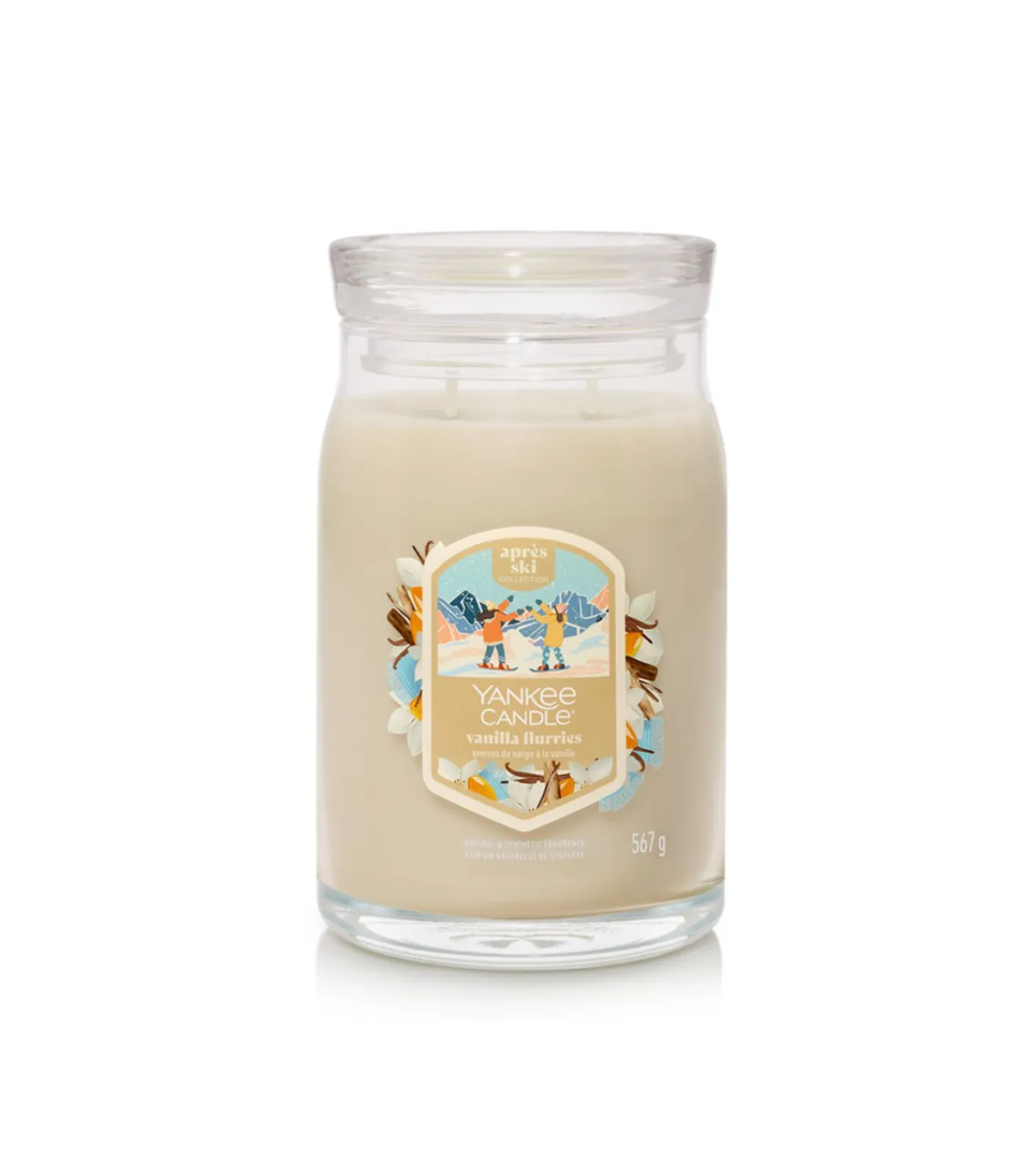 Online Geurkaars Vanilla Flurries Signature Large Jar Kaarsen & Kaarshouders