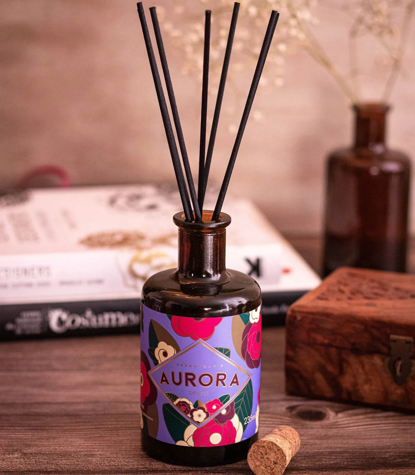 Outlet Geurstokjes Aurora 235ml Huisparfums