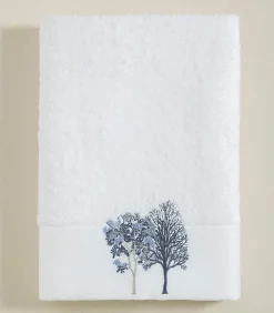 Hot Gezichtshanddoek Aneli 50x90 cm Wit Handdoeken