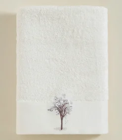 Clearance Gezichtshanddoek Branca 50x90 cm Ecru Handdoeken