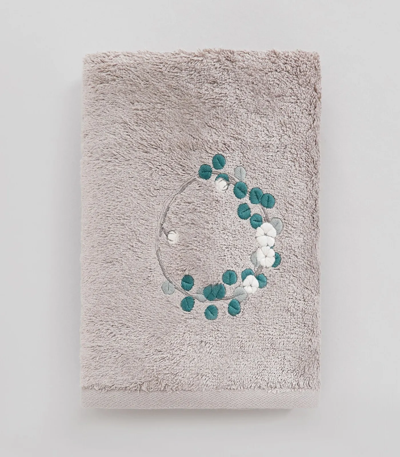 Online Gezichtshanddoek Sage 50x90 cm Grijs Handdoeken