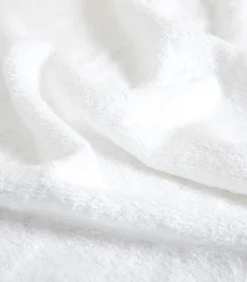 Outlet Gezichtshanddoek Solid 50x90 cm Wit Handdoeken