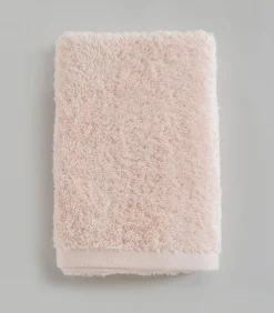 Outlet Gezichtshanddoek Solid 50x90 cm Lichtroze Handdoeken