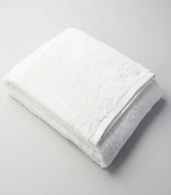 Clearance Gezichtshanddoek Solid 85x150 cm Wit Handdoeken