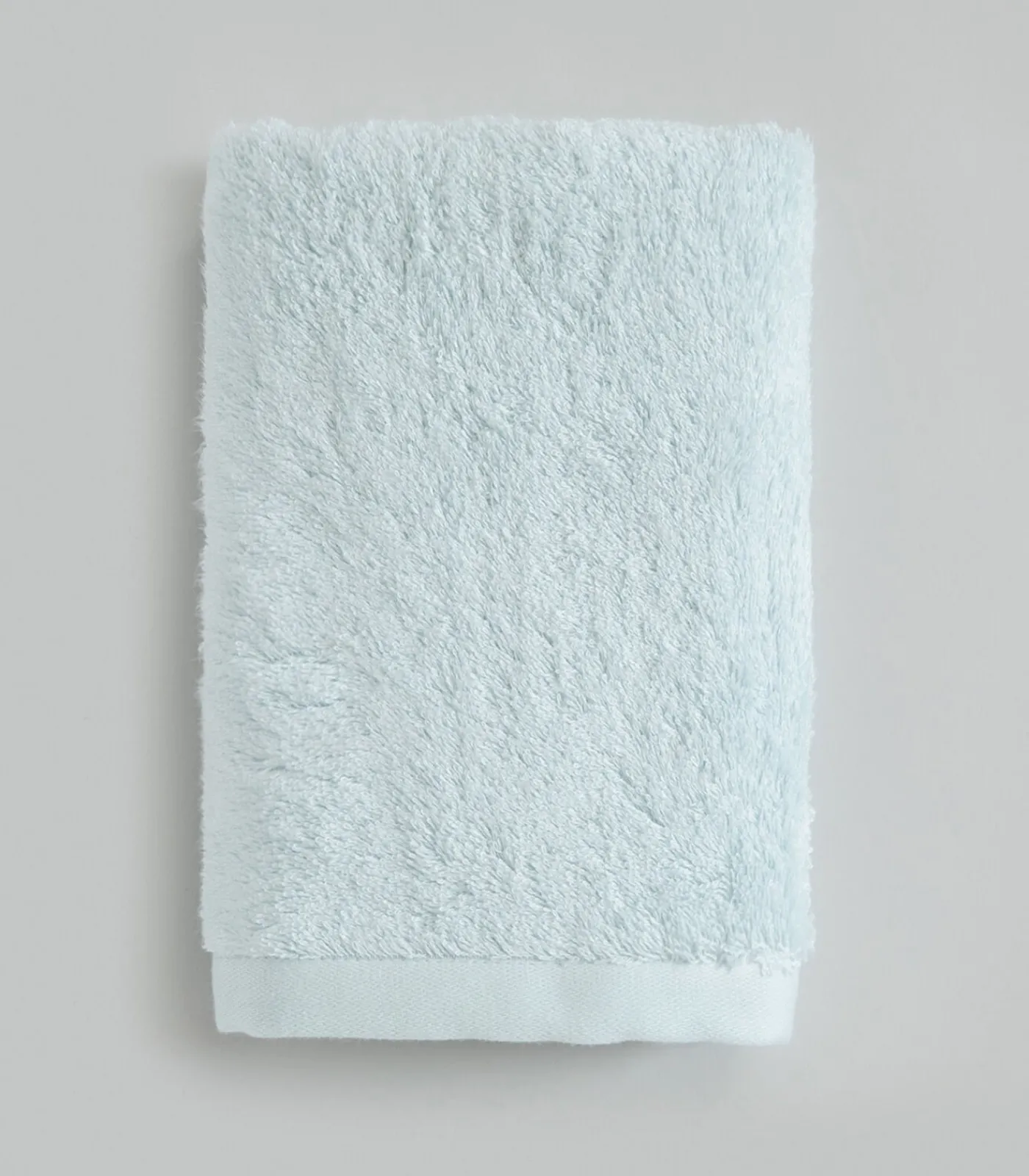 Gezichtshanddoek Solid 50x90 cm Lichtblauw Handdoeken