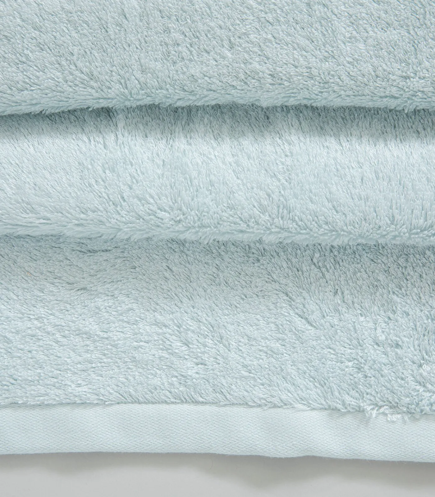 Gezichtshanddoek Solid 50x90 cm Lichtblauw Handdoeken