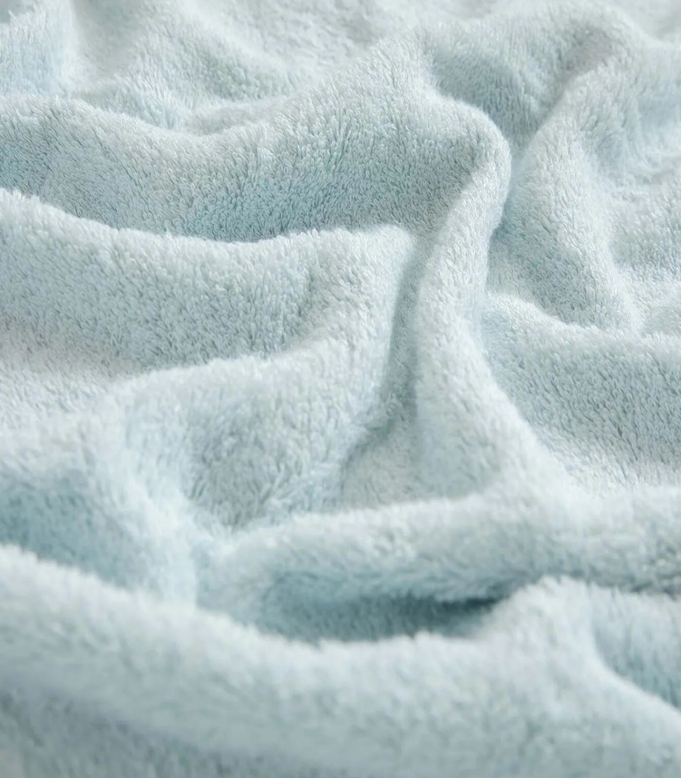 Gezichtshanddoek Solid 50x90 cm Lichtblauw Handdoeken