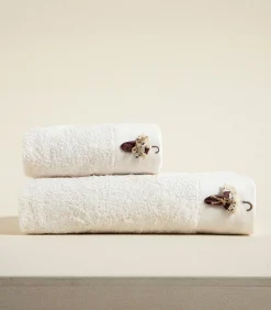 Online Gezichtshanddoek Umbrella 50x90 cm Ecru Handdoeken