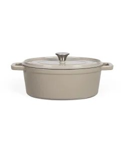 New Gietijzeren ovale braadpan Potten & Pannen