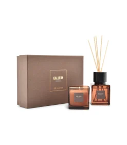 Giftset 2-delig Amber Gallery Huisparfums