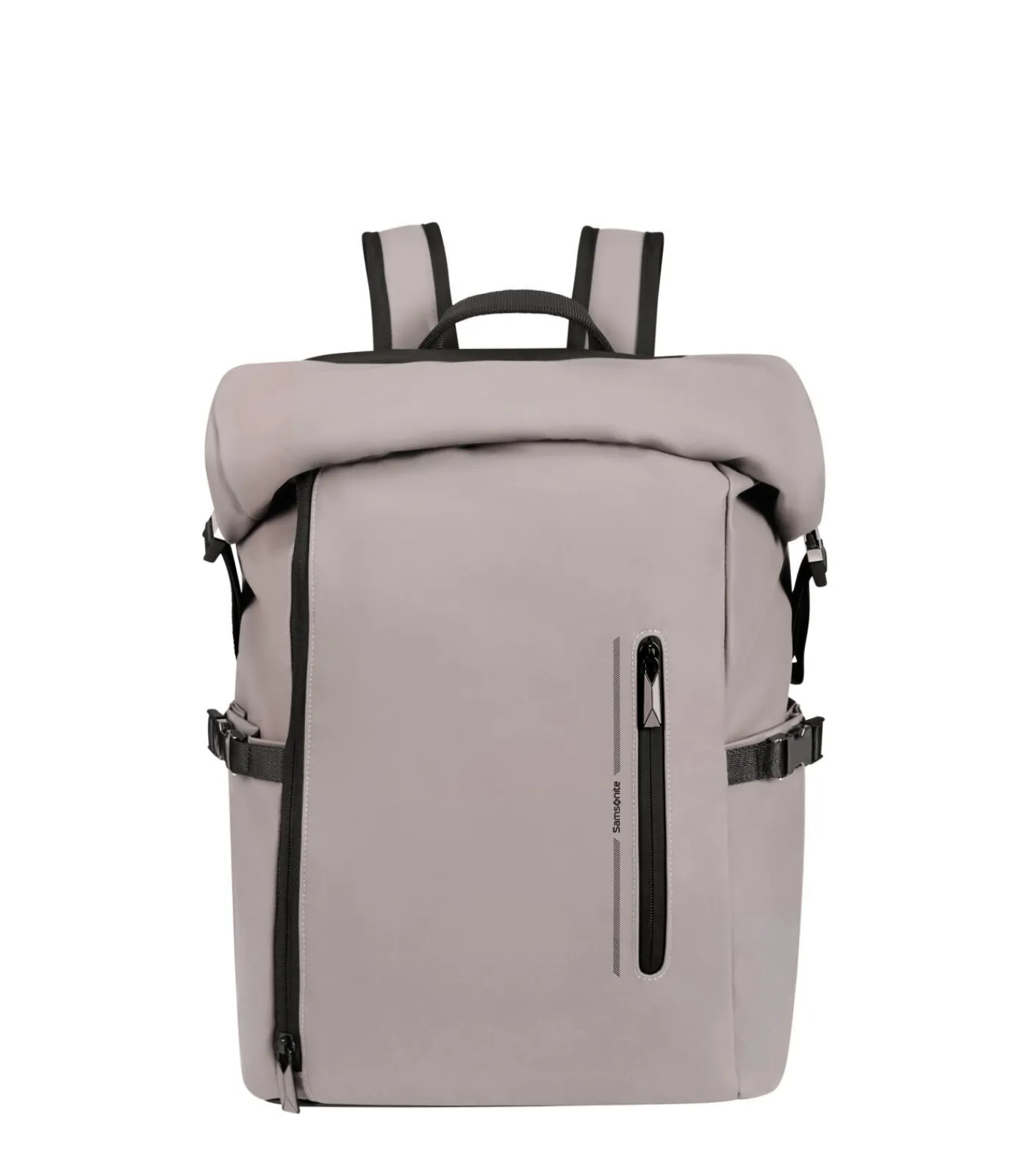 New Glam-Go rolltop rugzak met laptopcompartiment 41,5 x 14,5 x 29,5 cm ASH ROSE Rugzakken