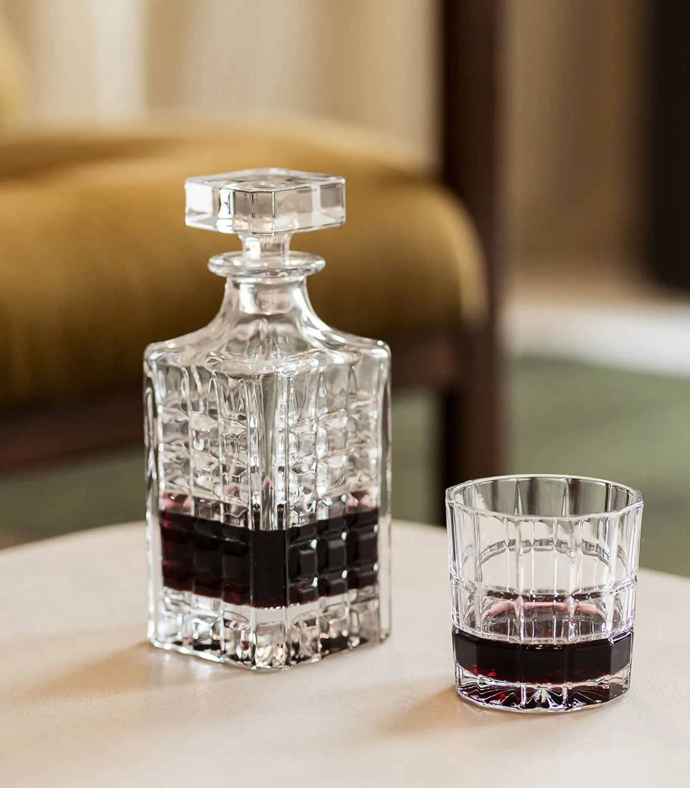 New Glas 34cl Bar - set/2 Glazen & Karaffen