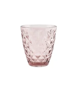 Sale Glas 22cl roze Prisma - set/4 Glazen & Karaffen