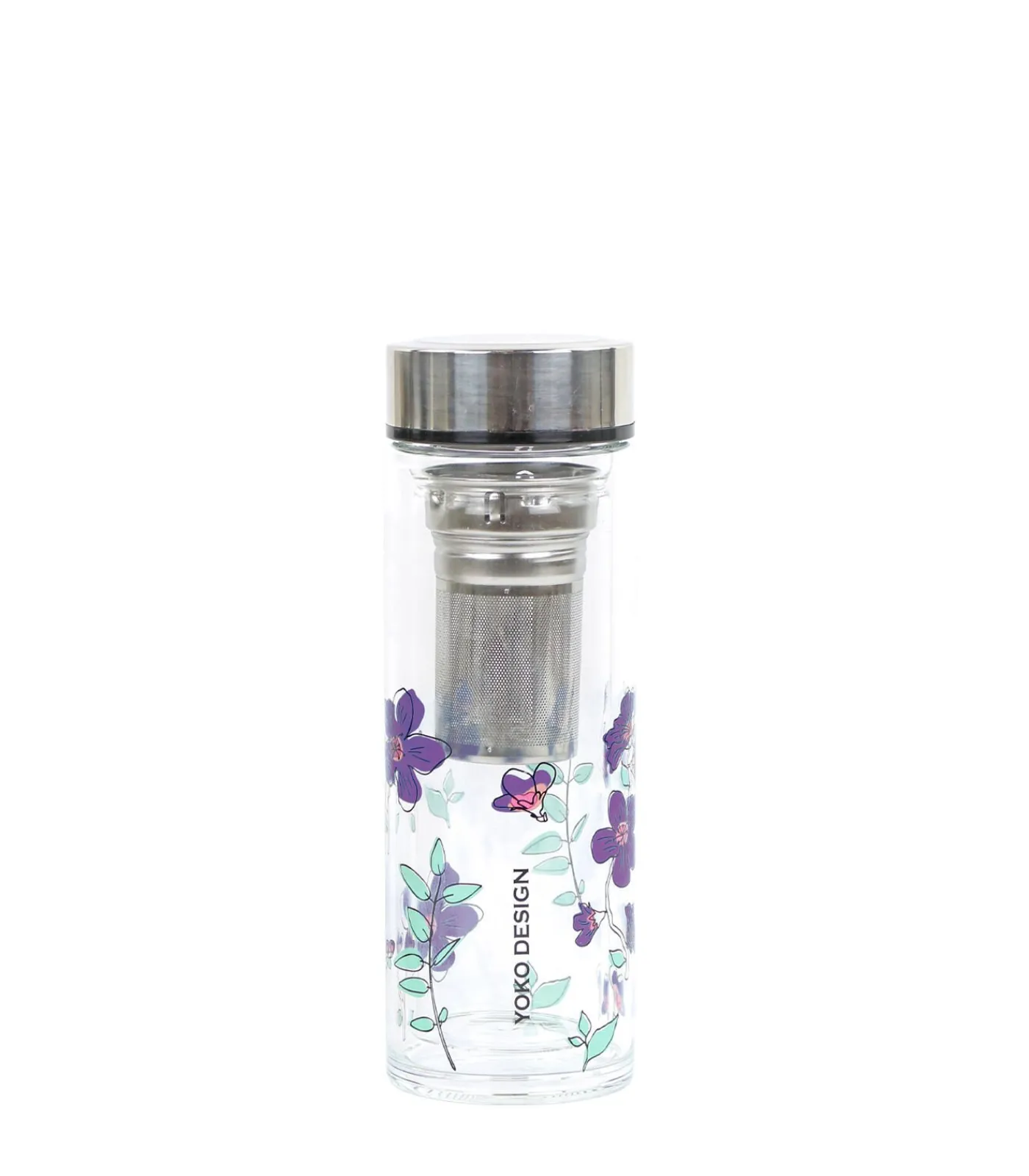 Online Glazen Theepot 350 ml "par'tea" paars Koffie & Thee Maken