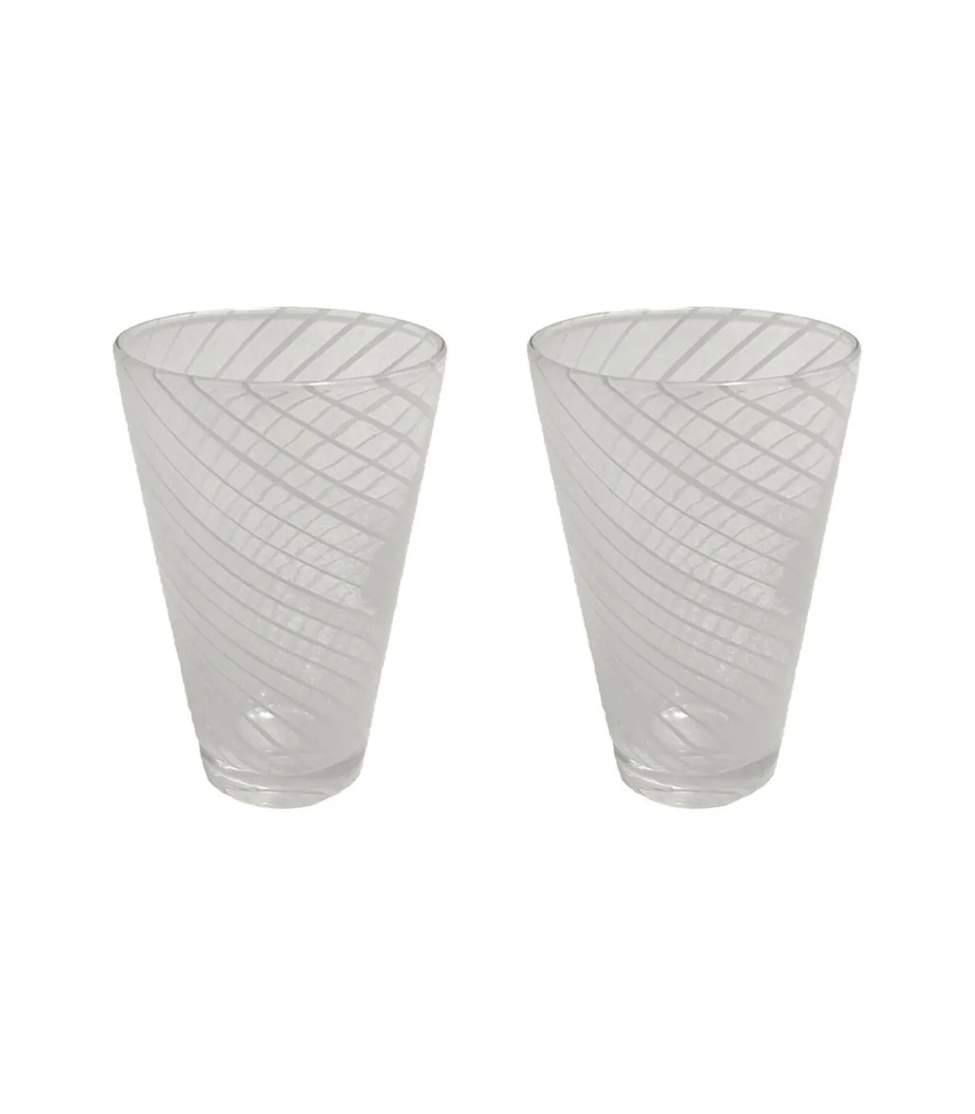 New Glazenset van 2 glazen Glazen & Karaffen