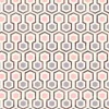 Online Good Vibes Behang Hexagon Pattern roze en paars Decoratie