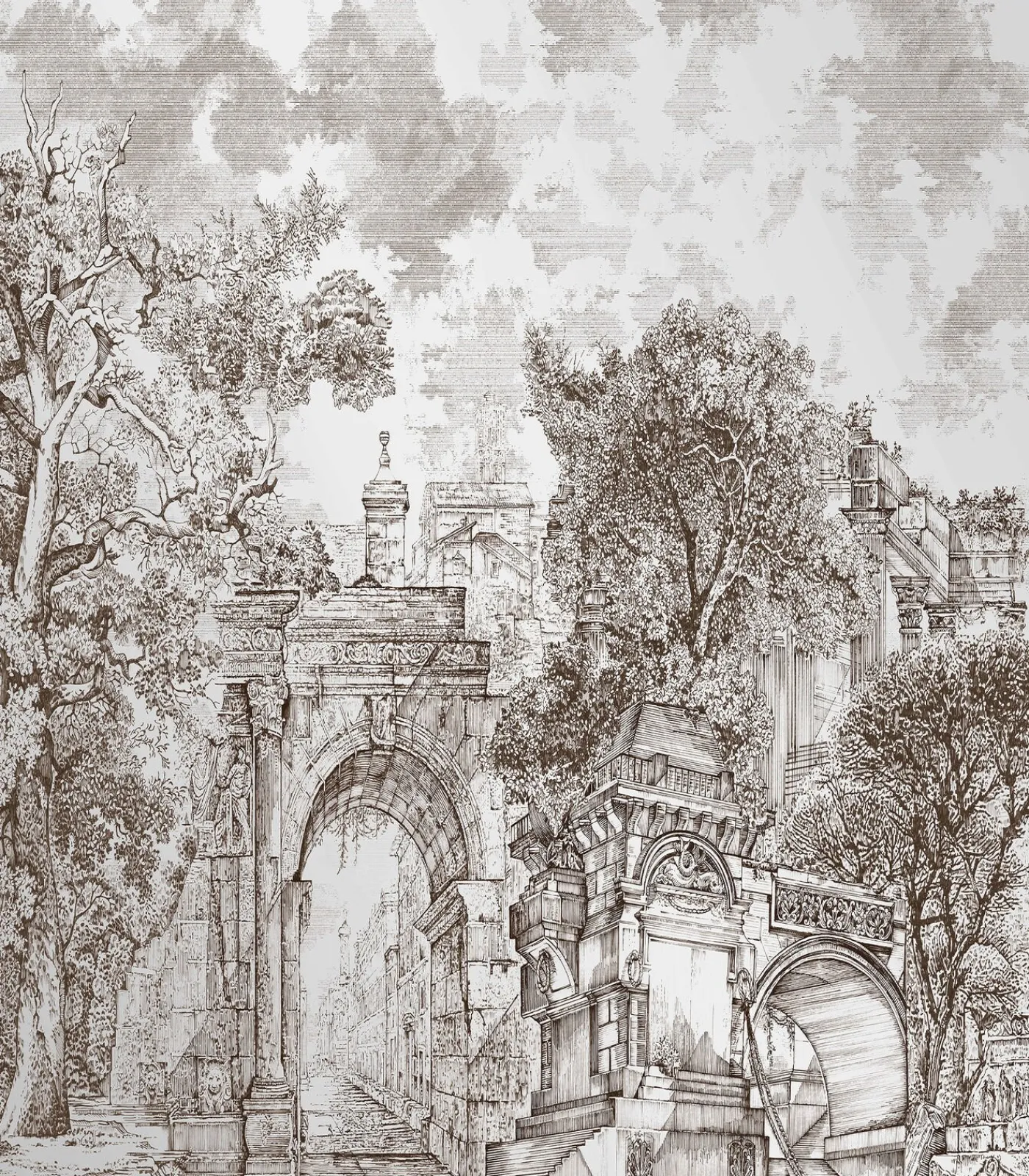 Sale Fotobehang Rivington Folly Dusk Wanddecoratie