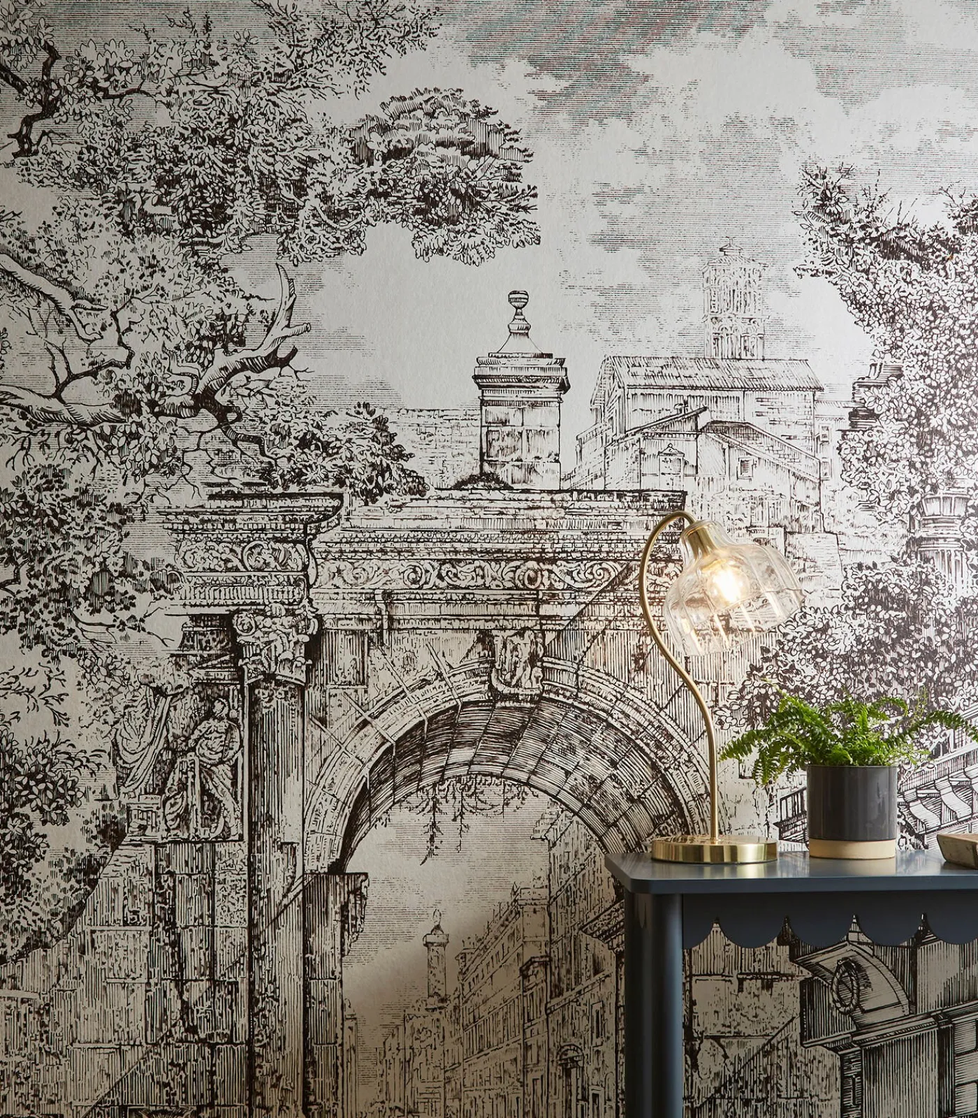 Sale Fotobehang Rivington Folly Dusk Wanddecoratie