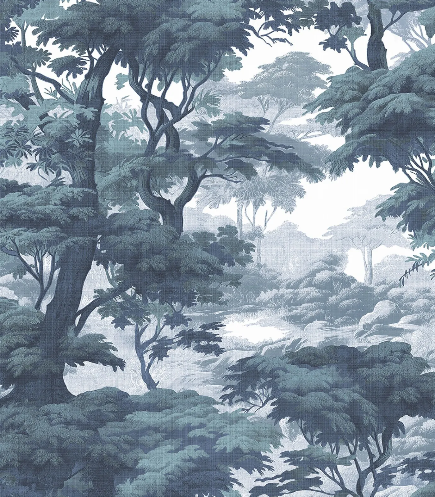 Discount Vliesbehang Bobart's Garden Sundown Wanddecoratie