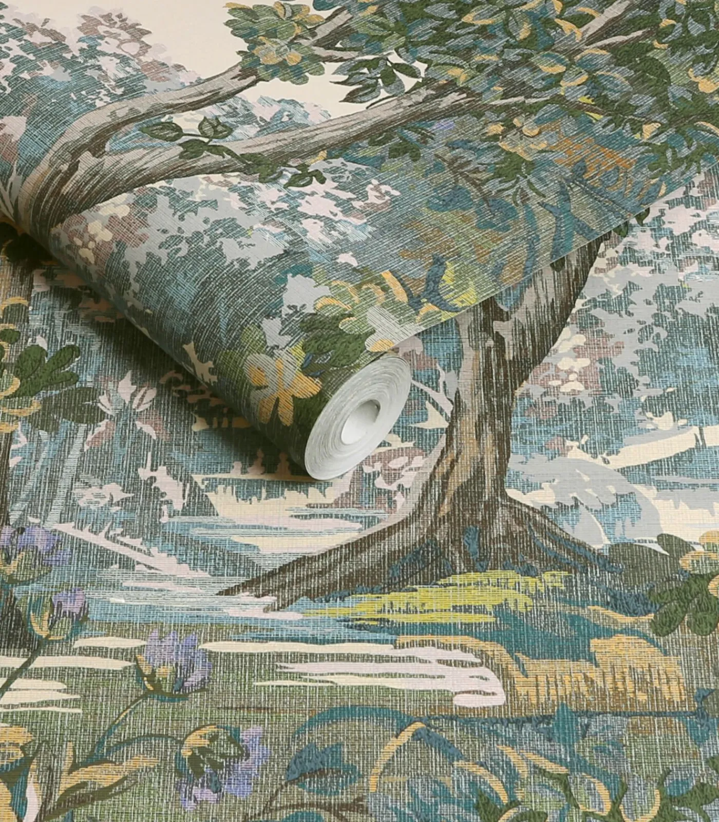 New Vliesbehang Bodenham Heritage Green Wanddecoratie