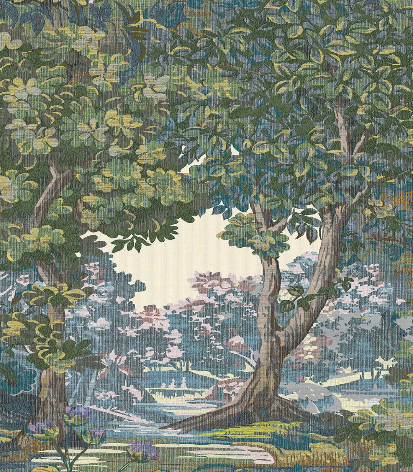 New Vliesbehang Bodenham Heritage Green Wanddecoratie