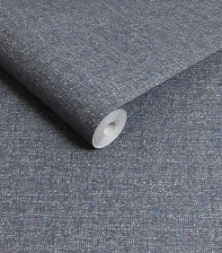 Sale Vliesbehang Albion Texture Blue Wanddecoratie