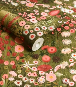 Sale Vliesbehang Glenwhan Wildflower Spring Wanddecoratie