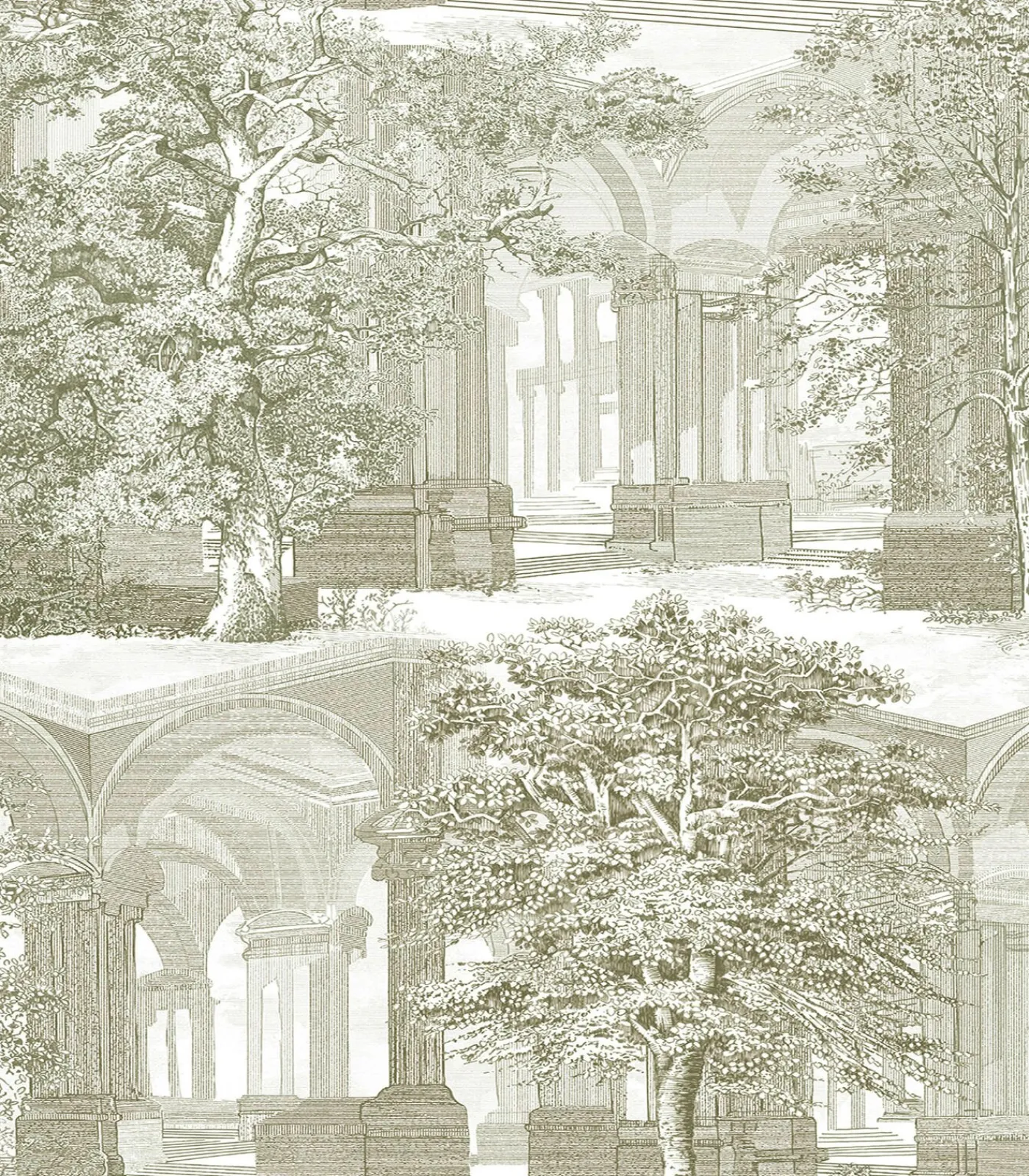 New Vliesbehang Rivington Folly Whirl Wanddecoratie