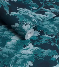 Hot Vliesbehang Bobart's Garden Midnight Wanddecoratie