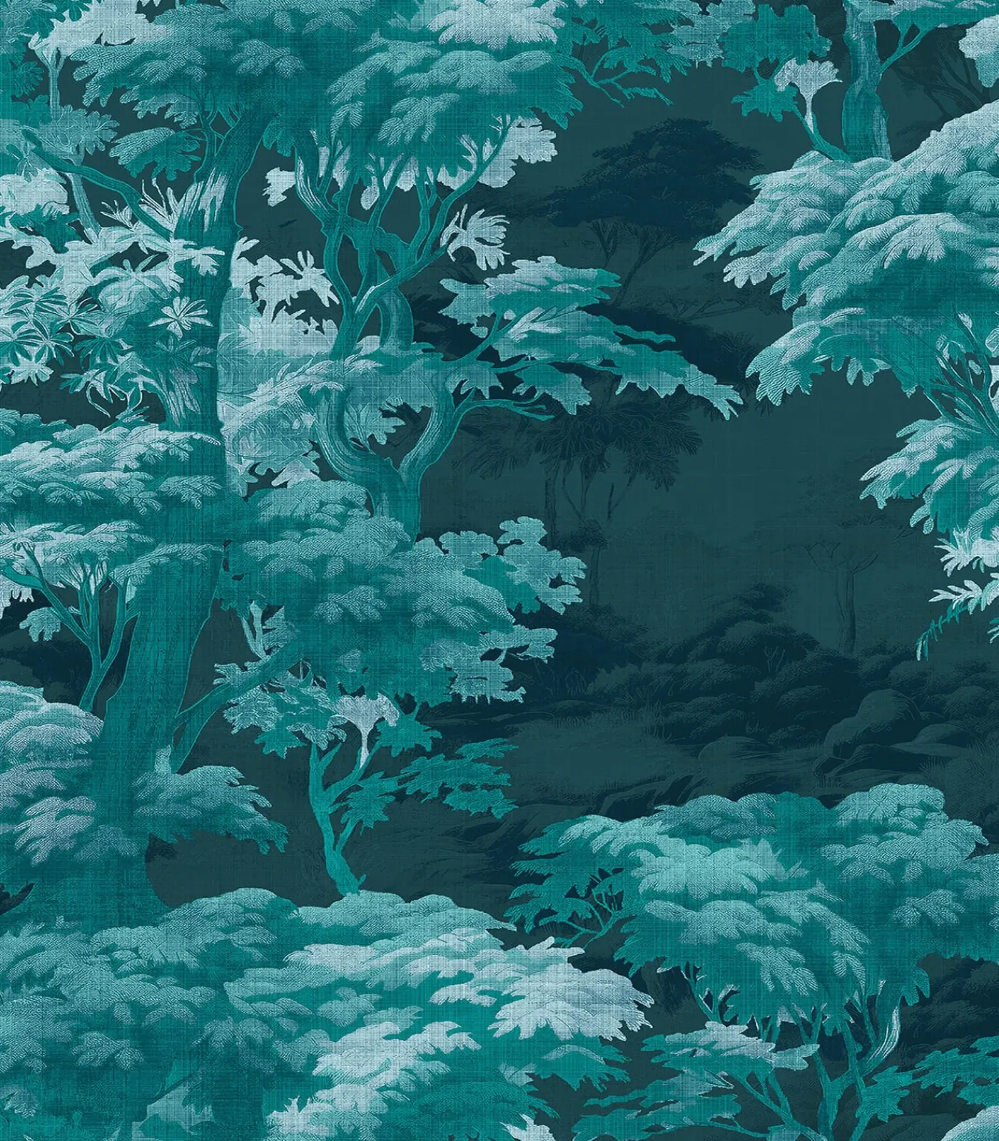 Hot Vliesbehang Bobart's Garden Midnight Wanddecoratie