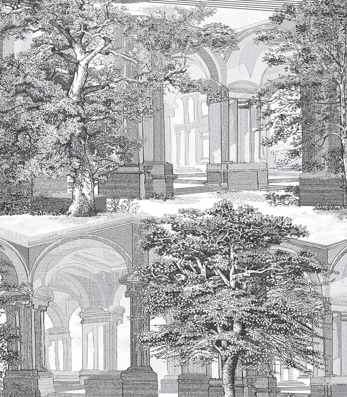 Outlet Vliesbehang Rivington Folly Tattoo Wanddecoratie