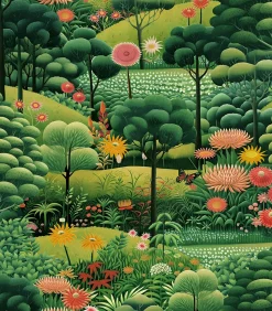 Vliesbehang Arley Garden Day Wanddecoratie