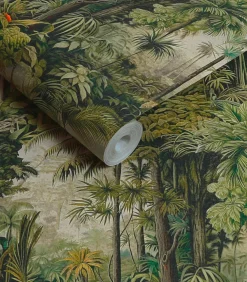 Best Vliesbehang Benmore Ridge Lush Green Wanddecoratie