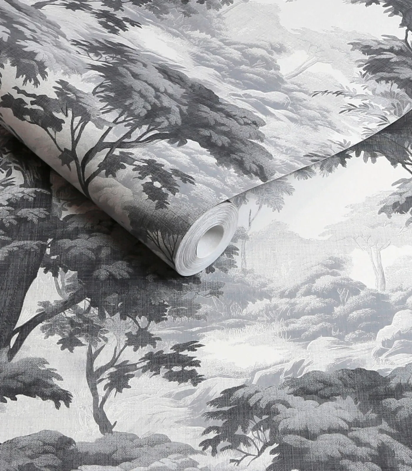 Clearance Vliesbehang Bobart's Garden Monochrome Wanddecoratie