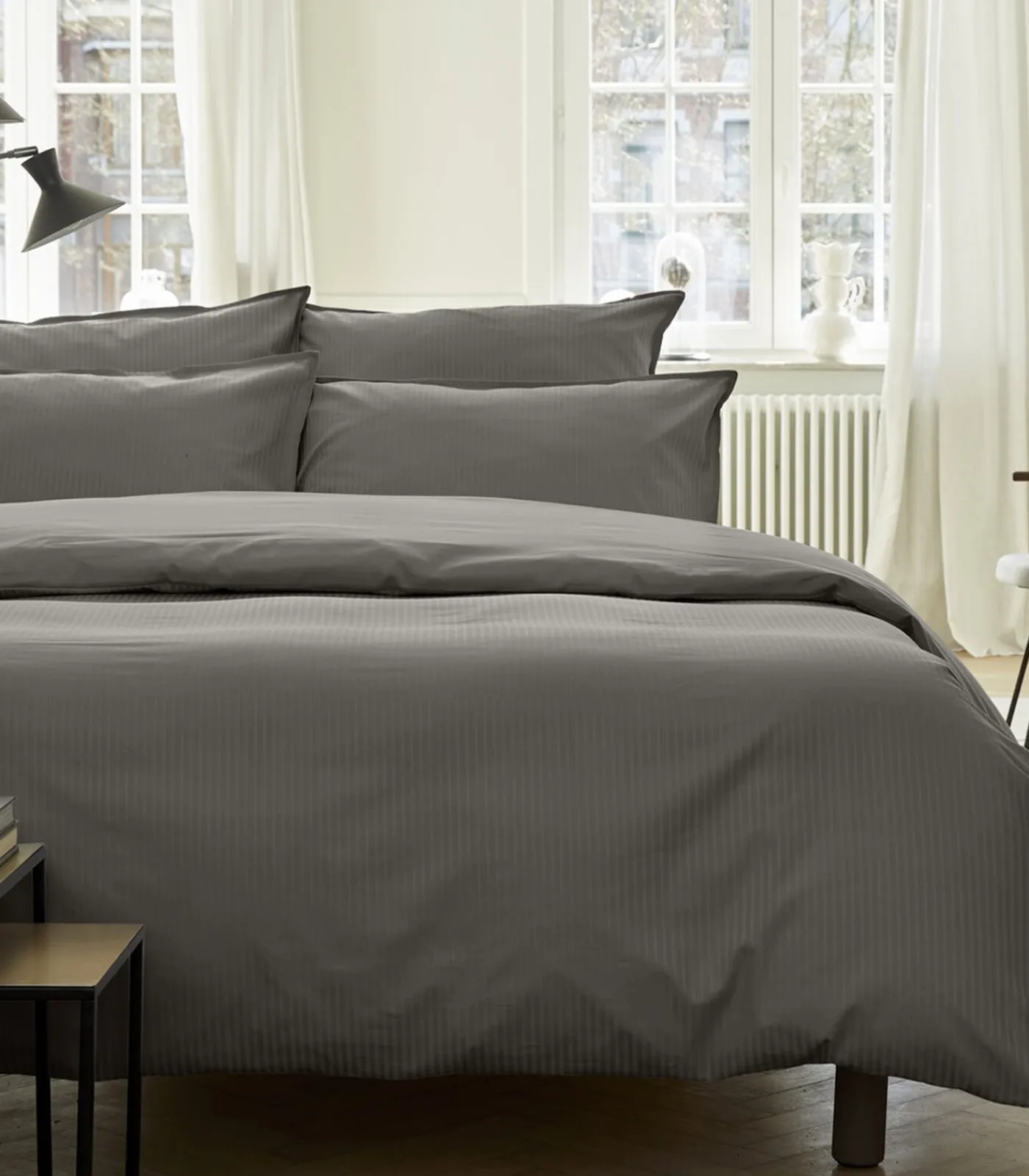 Outlet Grand Hotel - Effen laken in katoen satijn 180x290 Lakens