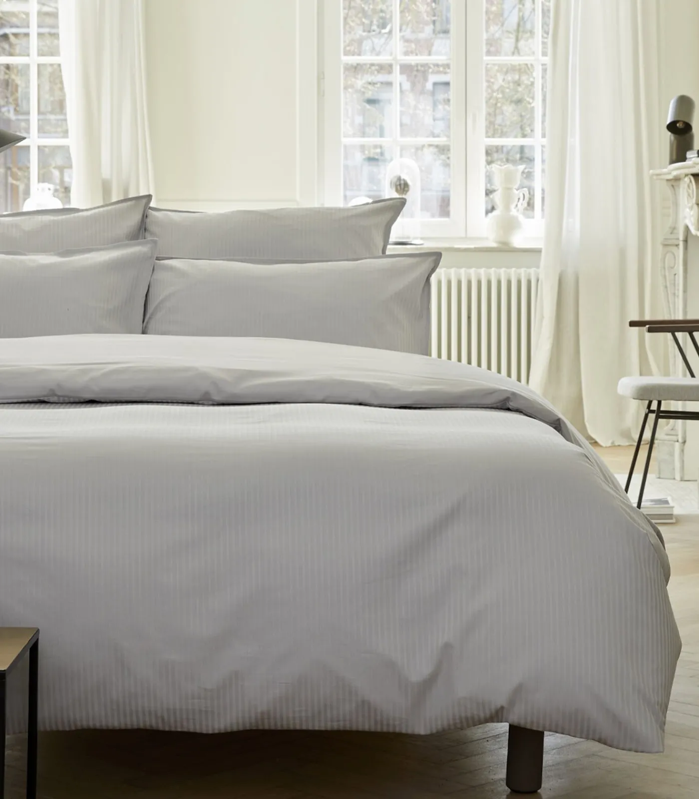 Outlet Grand Hotel - Effen laken in katoen satijn 180x290 Lakens