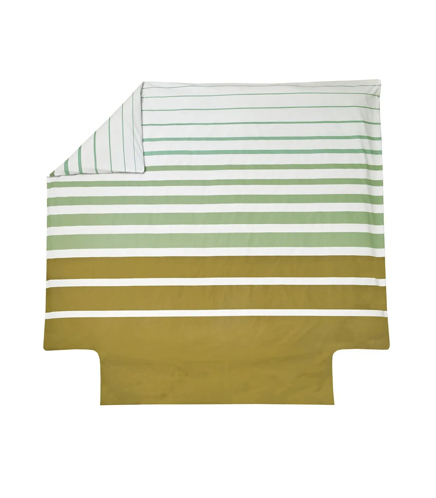 Clearance GRAND LARGE Kaki - Dekbedovertrek Perkaal Katoen Dekbedovertrekken