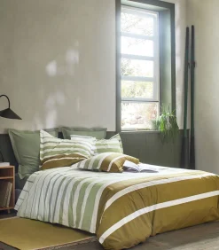 Best GRAND LARGE Kaki - Laken Perkaal Katoen Lakens